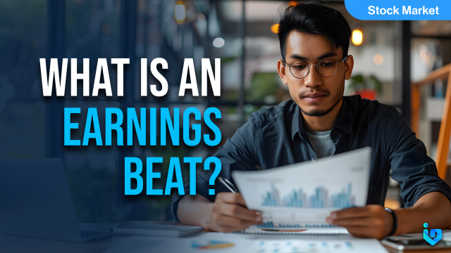 What is an earnings beat?